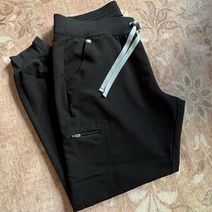 🖤🐈‍⬛ FIGS Black Zamora Pants (L) 🐈‍⬛🖤